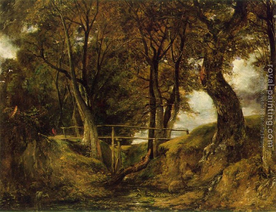 John Constable : Helmingham Dell